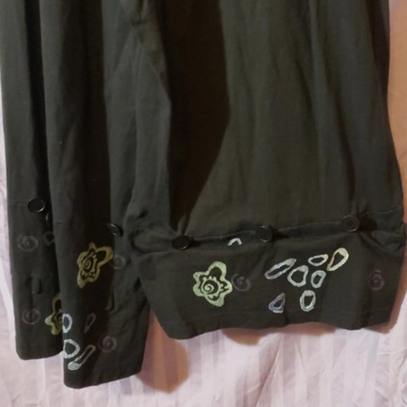 Blue Fish Palazzo Hippie comfy capri flowy pants - Picture 10 of 17